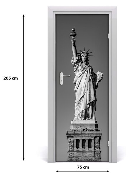 Autocolante pentru usi ușă autoadeziv Statuia Libertății