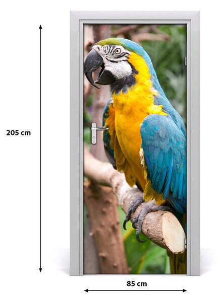 Autocolante pentru usi Parrot perete Emirates