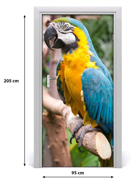 Autocolante pentru usi Parrot perete Emirates