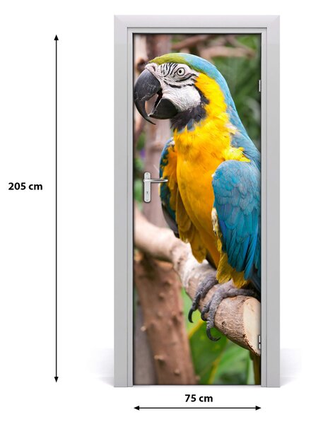 Autocolante pentru usi Parrot perete Emirates