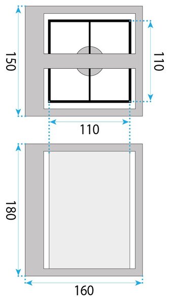 Lampa de perete APP1286-1W