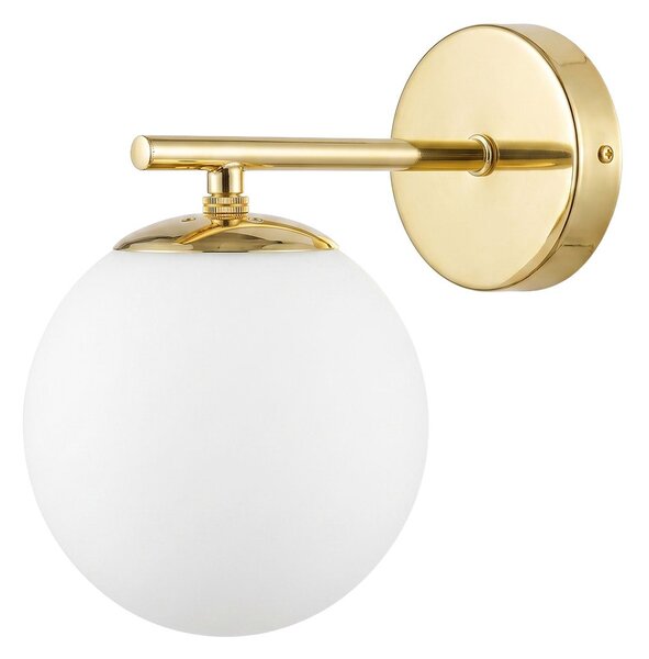 Lampă de perete sticlă Aurie APP684-1W