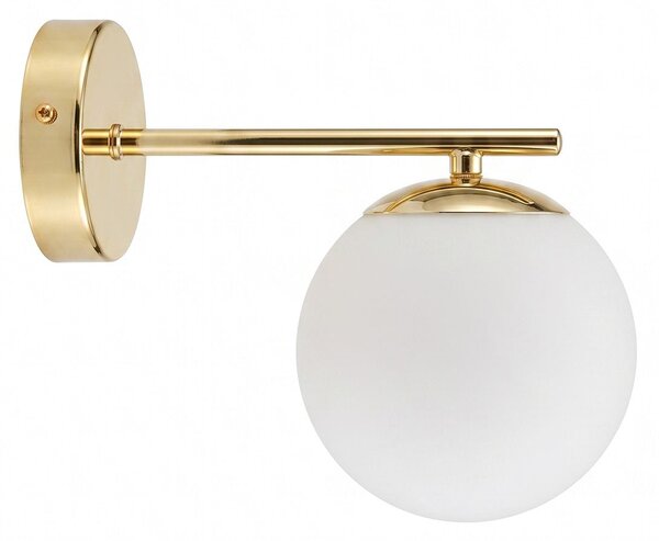 Lampă de perete sticlă Aurie APP684-1W