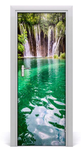 Autocolante pentru usi Lacurile Plitvice