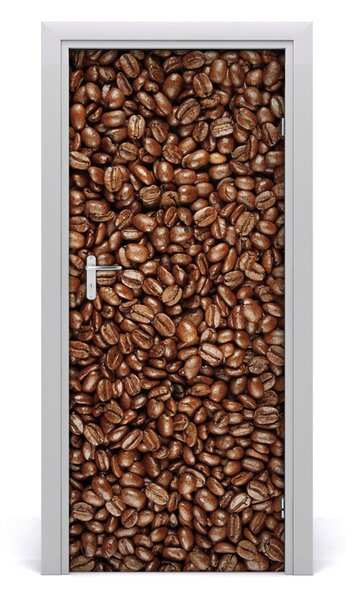 Autocolante pentru usi Boabe de cafea