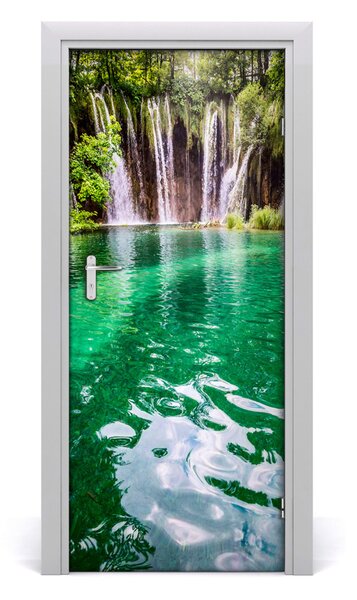 Autocolante pentru usi Lacurile Plitvice