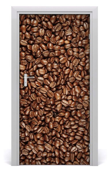 Autocolante pentru usi Boabe de cafea
