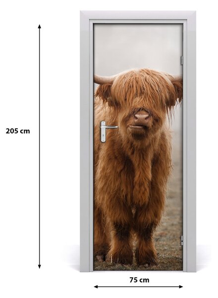 Autocolante pentru usi Autoadeziv ușă Cow Hill