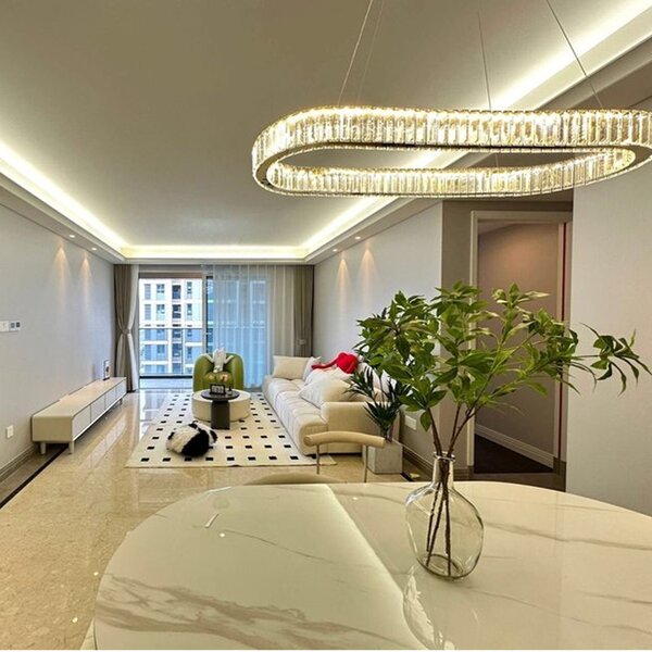 Lampa LED APP1508-CP BRUSH GOLD