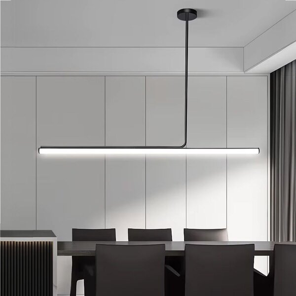 Lampă suspendată LED APP1659-CP Black 120cm