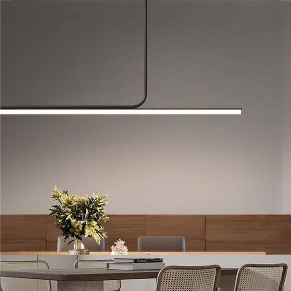 Lampă suspendată LED APP1659-CP Black 120cm