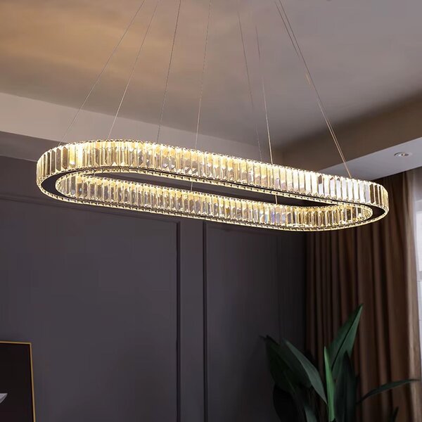 Lampa LED APP1508-CP BRUSH GOLD