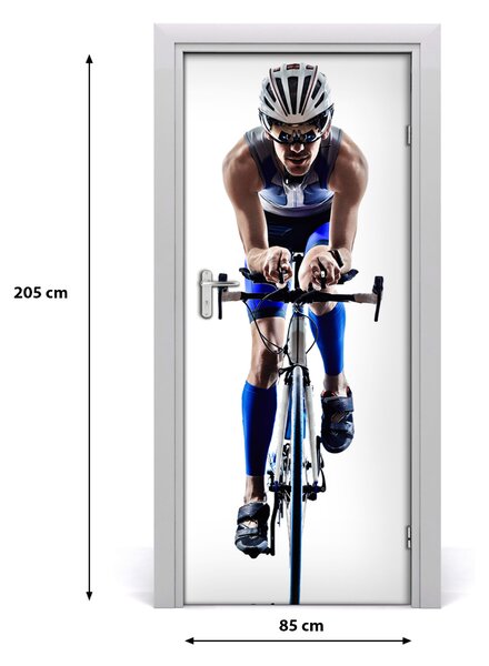 Autocolante pentru usi Autoadeziv ușă Sport Ciclist
