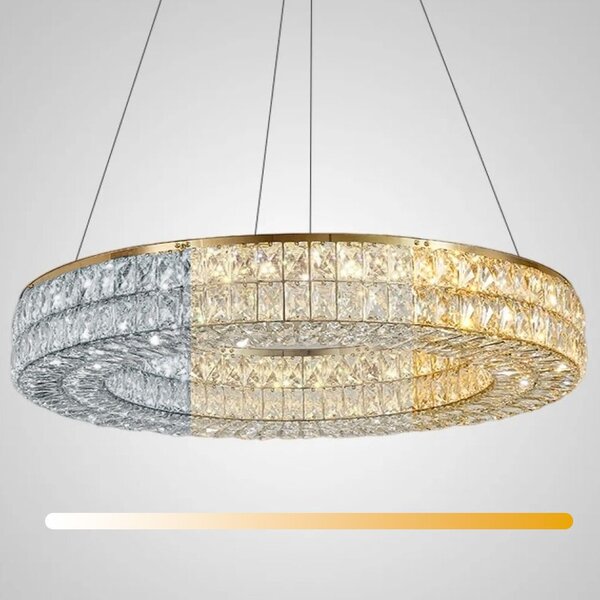 Lampă suspendată LED APP1569-CP Gold 80cm