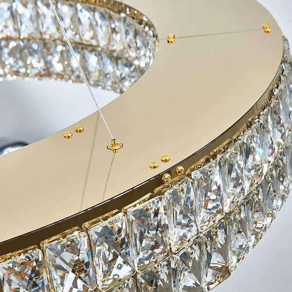 Lampă suspendată LED APP1568-CP Gold 60cm