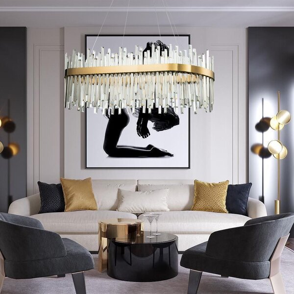 Lampa gold APP1513-CP80