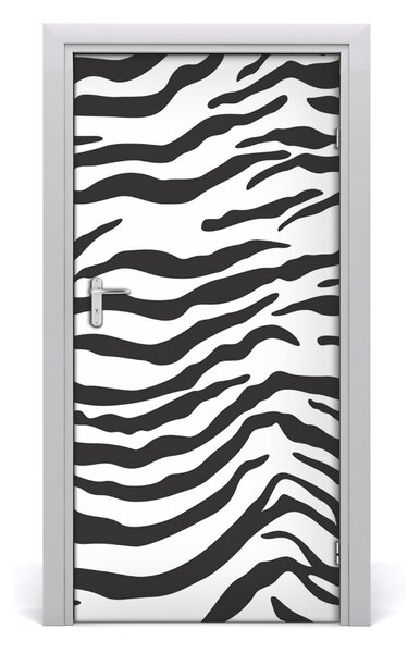 Autocolante pentru usi fundal acasă Zebra