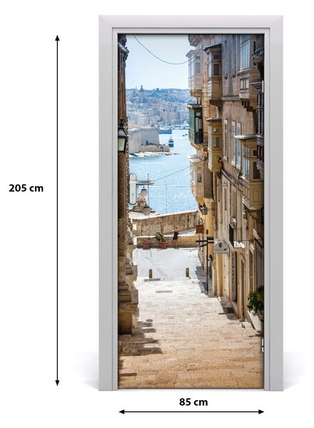 Autocolante pentru usi Strazi UȘI autoadezive din Malta