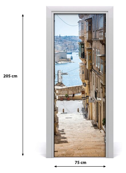Autocolante pentru usi Strazi UȘI autoadezive din Malta