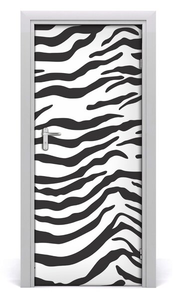 Autocolante pentru usi fundal acasă Zebra