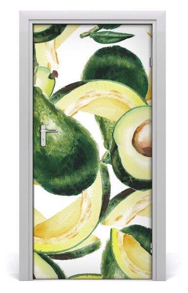 Autocolante pentru usi Avocado