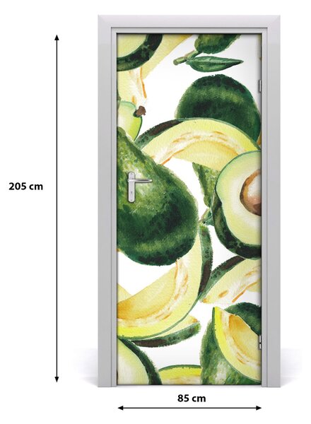 Autocolante pentru usi Avocado