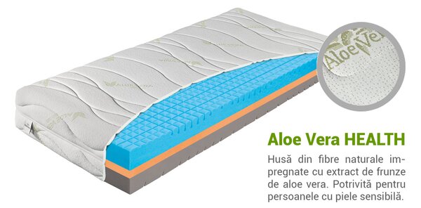 Saltea Yosemit Lavender 80x200 Husă: Carbon (husă suplimentară)
