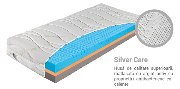 Saltea Yosemit Lavender 80x200 Husă: Carbon (husă suplimentară)