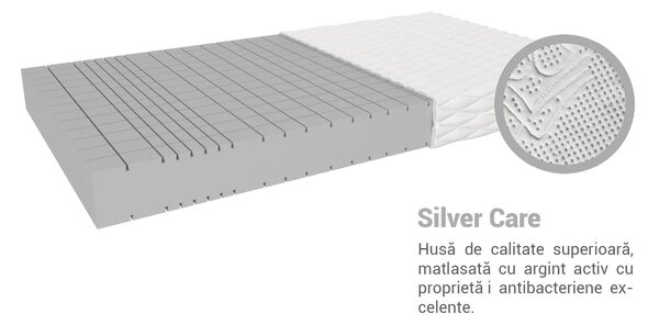 Saltea din spumă Nela 90x200 Husă: Premium Jersey 3D