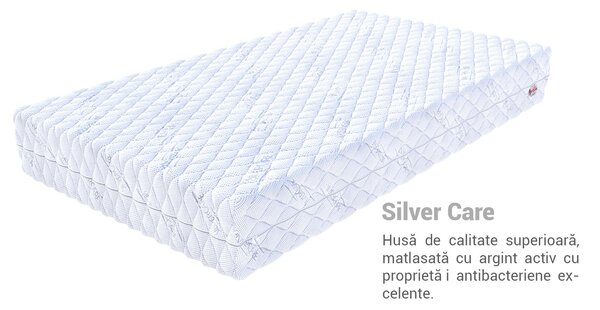 Saltea de cocos Sandra 160x200 Husă: Premium Jersey 3D