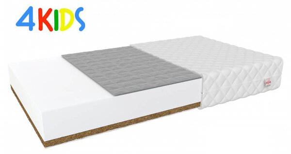 Saltea pentru copii cu hrișcă și cocos Bambino Console 120x70