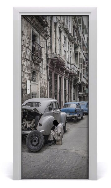 Autocolante pentru usi usa autoadeziv Havana