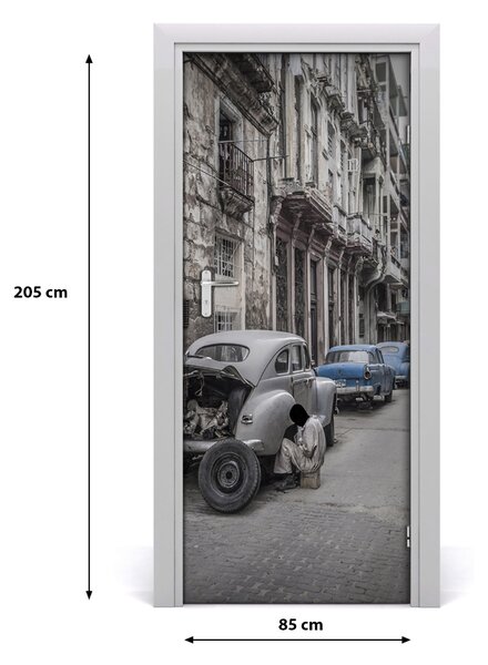 Autocolante pentru usi usa autoadeziv Havana