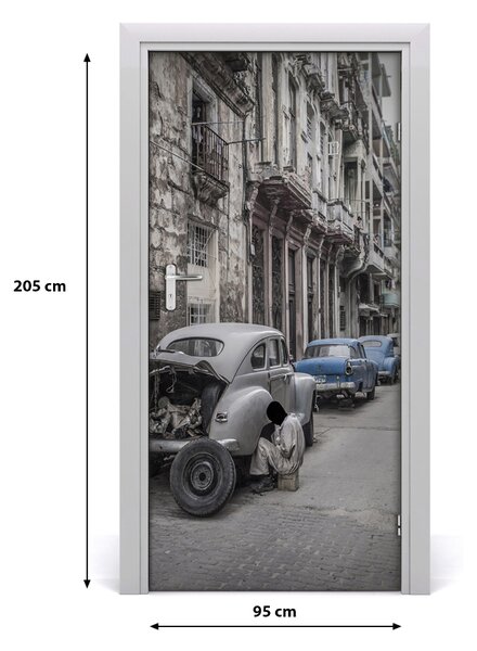 Autocolante pentru usi usa autoadeziv Havana
