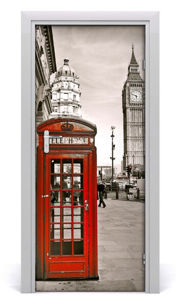Autocolante pentru usi Auto-adezive uși Vintage Big Ben