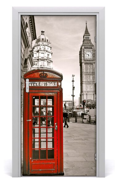 Autocolante pentru usi Auto-adezive uși Vintage Big Ben
