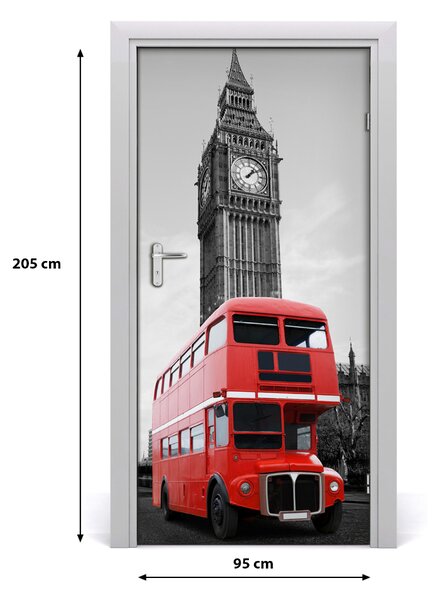 Autocolante pentru usi autobuz autoadeziv UȘĂ Londra