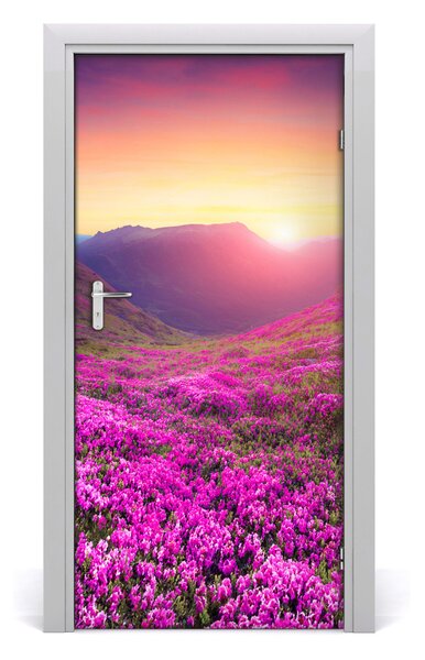 Autocolante pentru usi munte Rhododendron