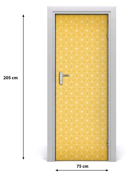 Autocolante pentru usi de perete stele