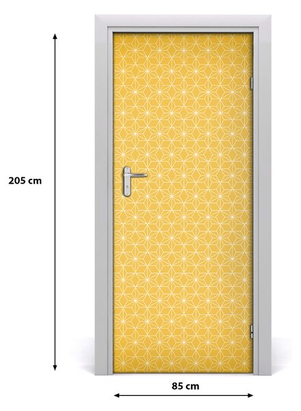 Autocolante pentru usi de perete stele