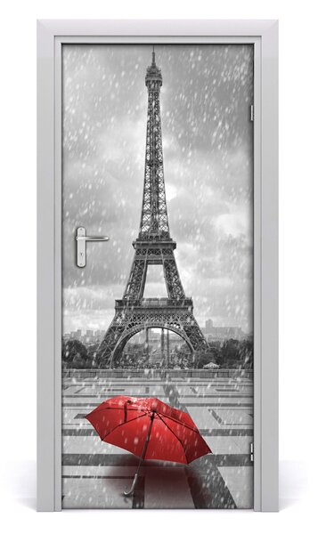 Autocolante pentru usi usa autoadeziv Turnul Eiffel