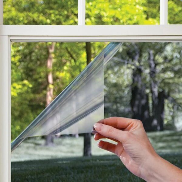 Autocolant geamuri 50 x 300 cm, protectie UV, kit montaj inclus