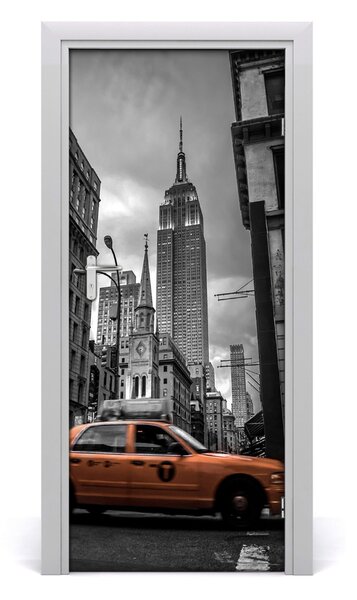 Autocolante pentru usi Auto-adezive pe ușile din New York City