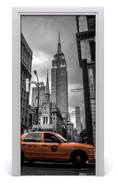 Autocolante pentru usi Auto-adezive pe ușile din New York City
