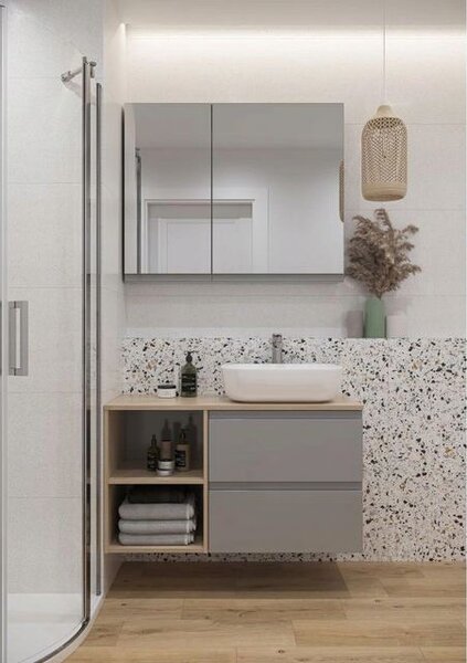 Cersanit - Moduo, blat 120cm, stejar, S590-026