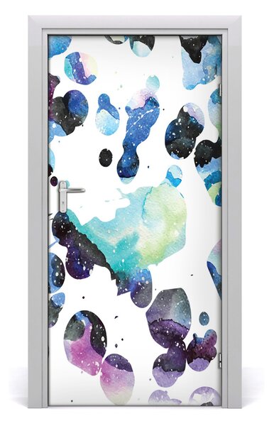 Autocolante pentru usi culoare Galaxy
