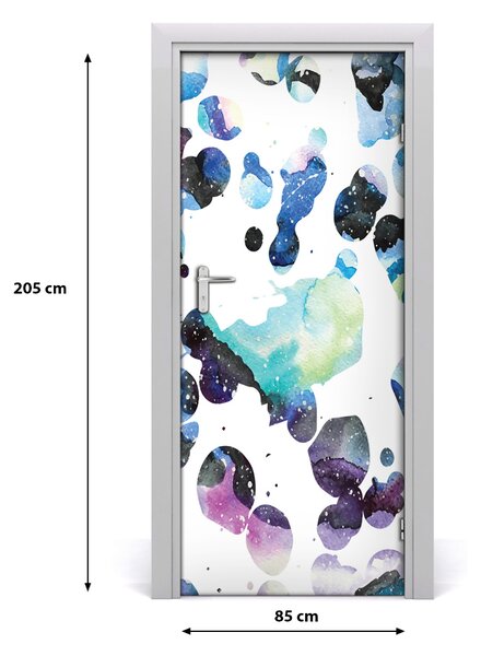Autocolante pentru usi culoare Galaxy