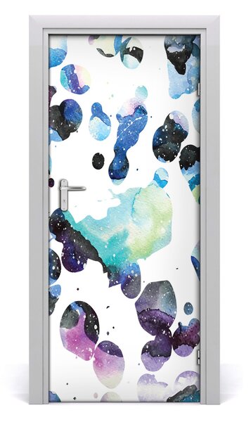 Autocolante pentru usi culoare Galaxy