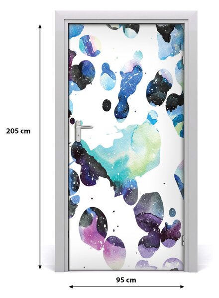 Autocolante pentru usi culoare Galaxy