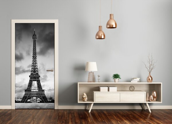 Autocolante pentru usi usa autoadeziv Turnul Eiffel